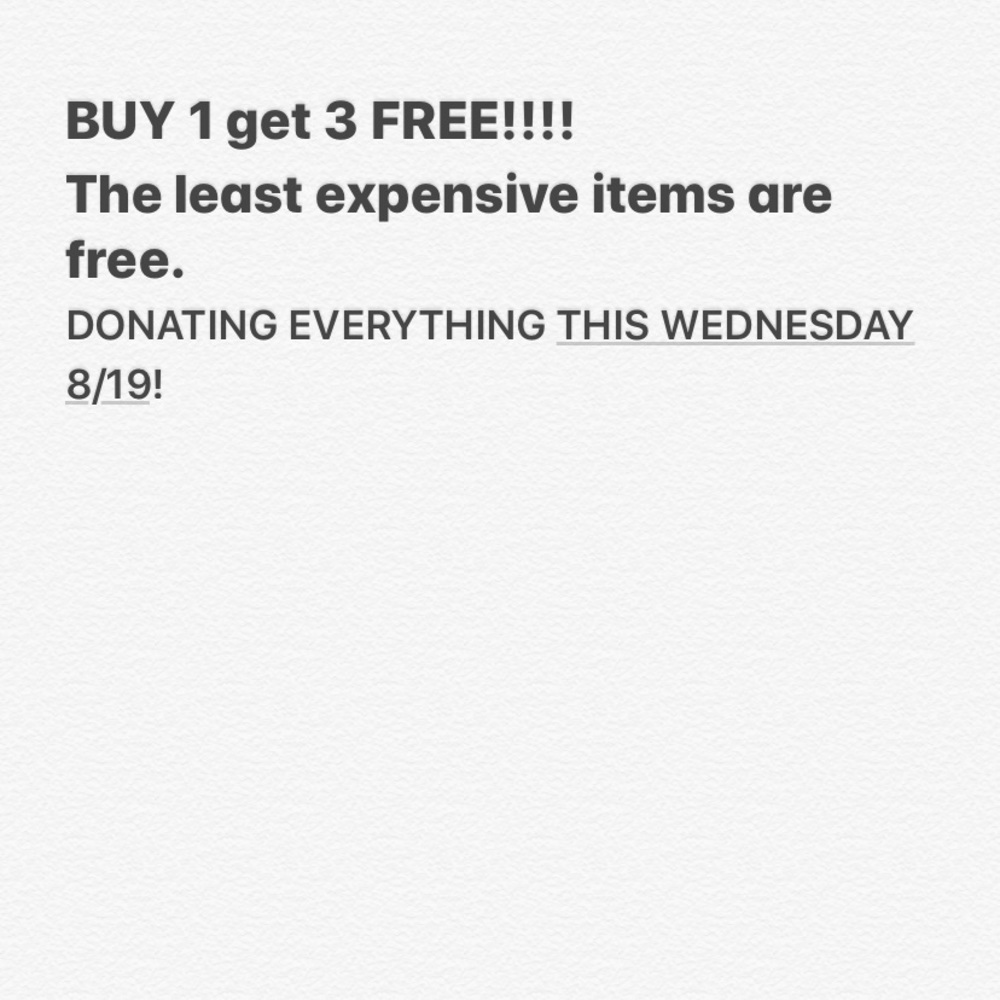 COPY - BUY 1 GET 3 FREE